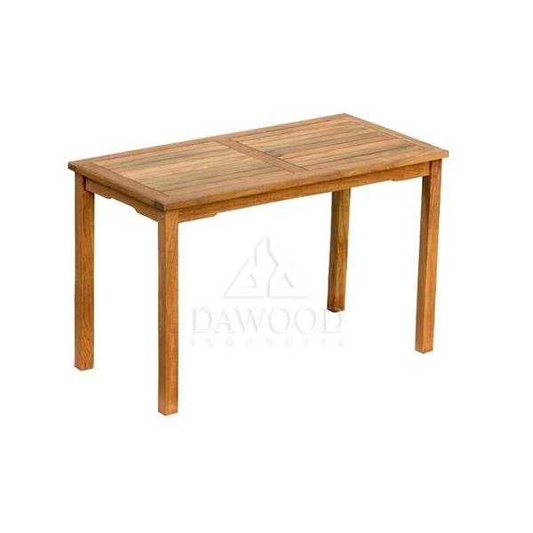 DTCL-007 Rectangular Bistro Teak Garden Console Table Rectangular Bistro Teak Garden Console Table