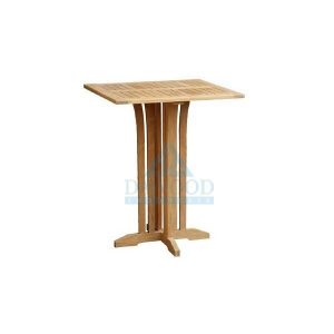 Cordova Square Teak Bar Table