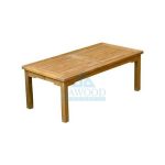 Rectangular Bistro Teak Coffee Table