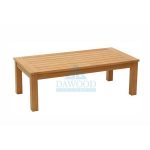 Rectangular Simple Teak Coffee Table