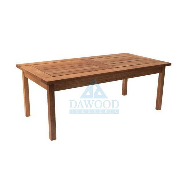DTCS-021 Marta Rectangular Teak Coffee Table-Jepara Teak Outdoor Indonesia Furniture Marta Rectangular Teak Coffee Table