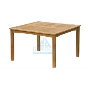 Square Bistro Teak Dining Table