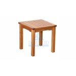 Square Teak End Table
