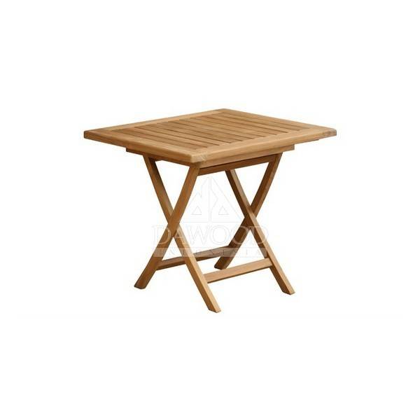 DTFN-020 Modena Teak 80 Folding Table 80X80X75cm-Jepara Teak Outdoor Indonesia Furniture Modena Teak 80 Folding Table