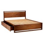 Modern-Fabulous-Teak-Platform-King-Bed-Frame-with-Storage